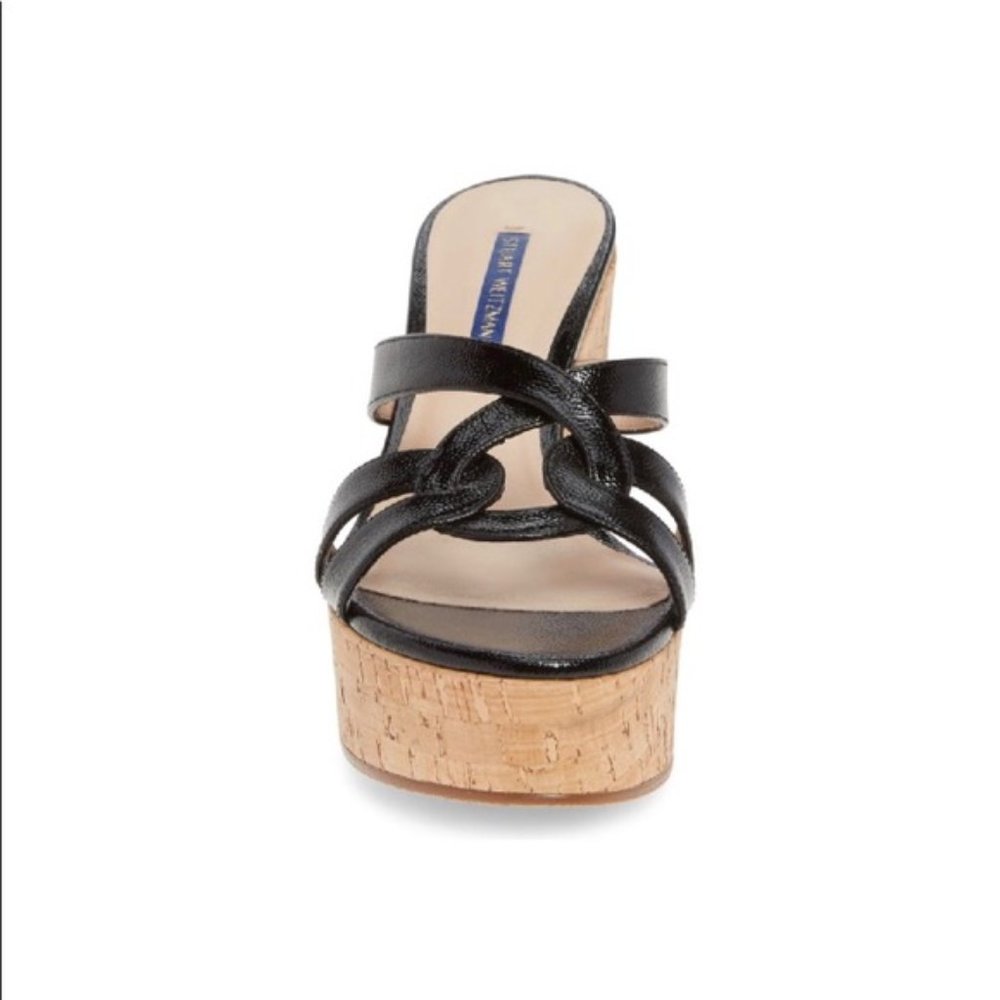 Stuart Weitzman Wedge Sandals - Picture 2 of 4